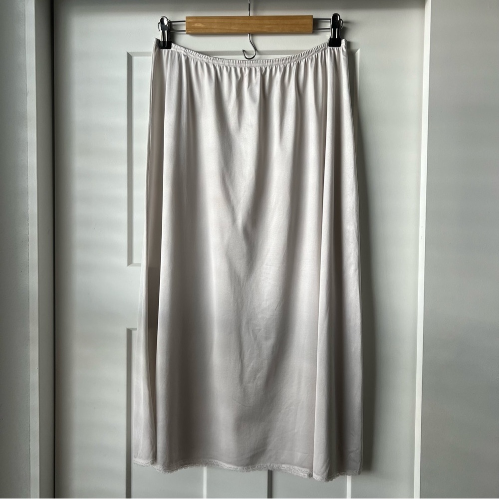 Vintage Vanity Fair White Slip Skirt